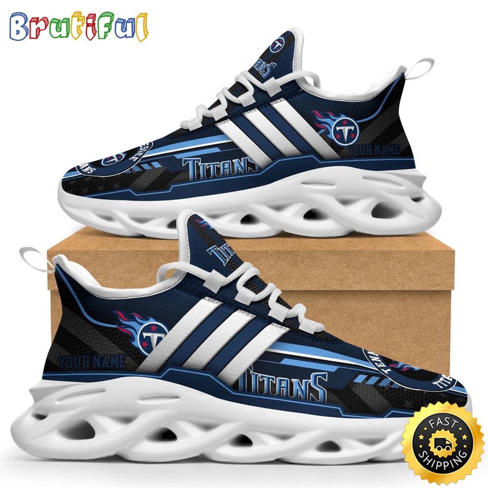 Sportswearmerch Tennessee Titans NFL Sneaker Max Soul Shoes For Fan