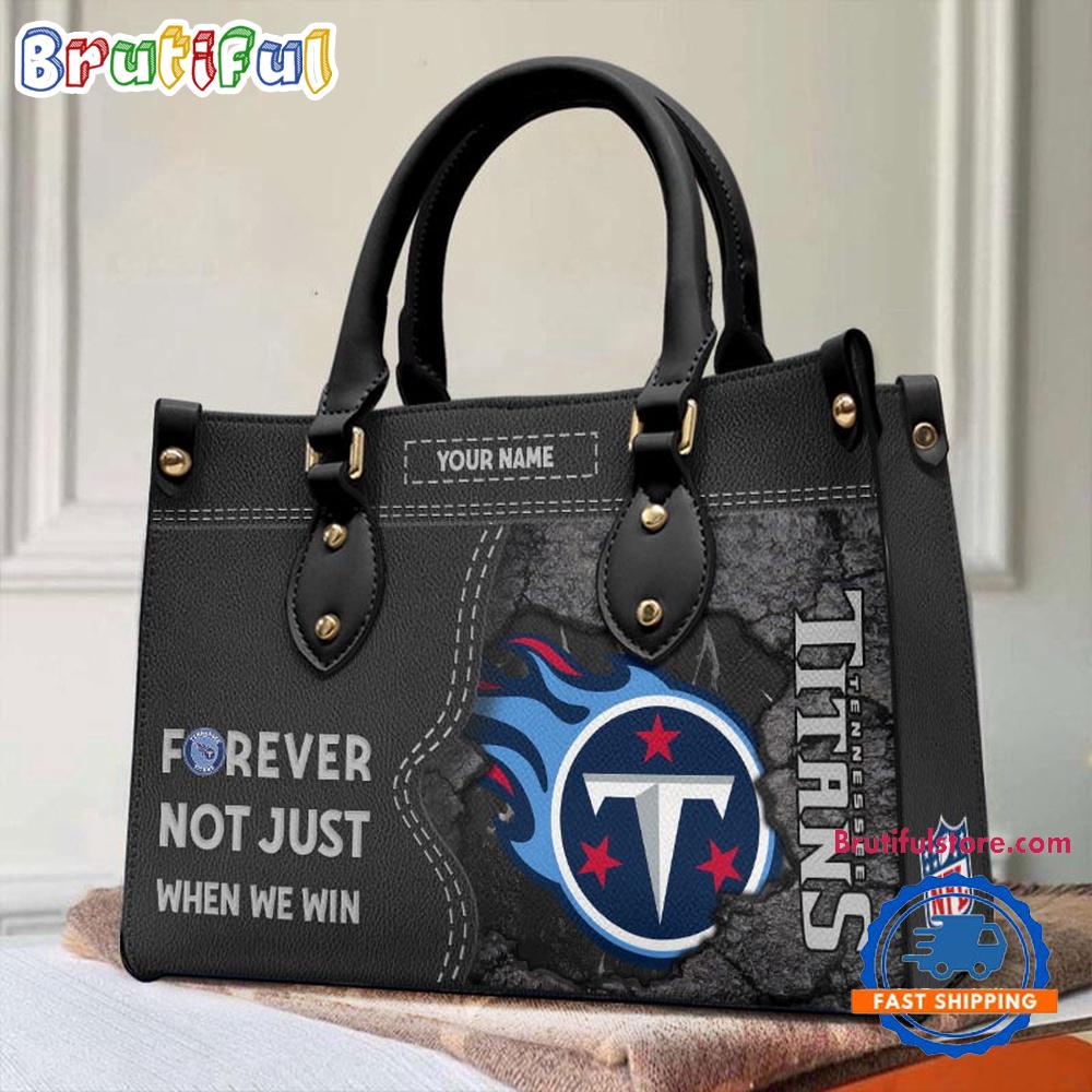 Sportswearmerch Tennessee Titans NFL Women's Leather Bag For Fan