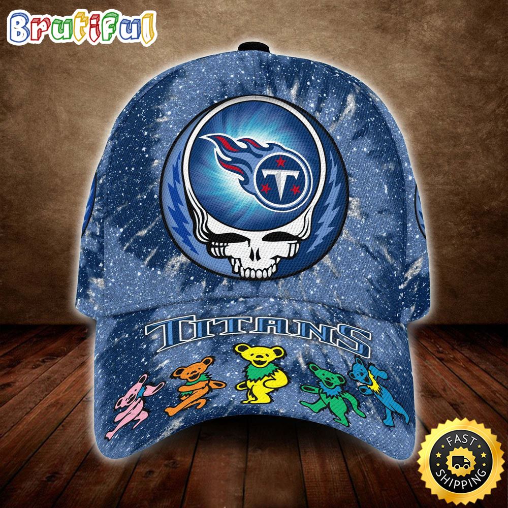Sportswearmerch Tennessee Titans NFL x Grateful Dead Classic Cap For Fan