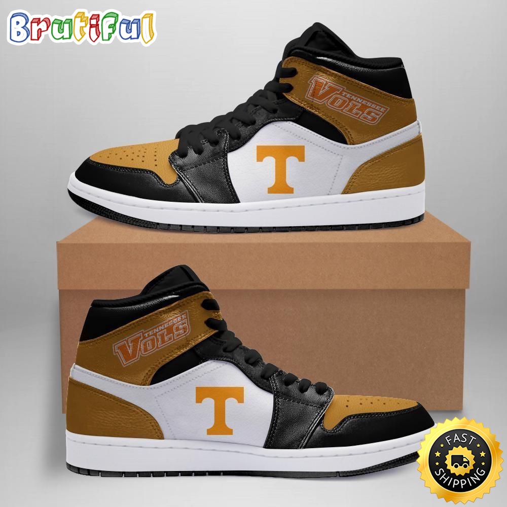 Sportswearmerch Tennessee Volunteers NCAA AJ1 High Sneakers Shoes For Men And Women