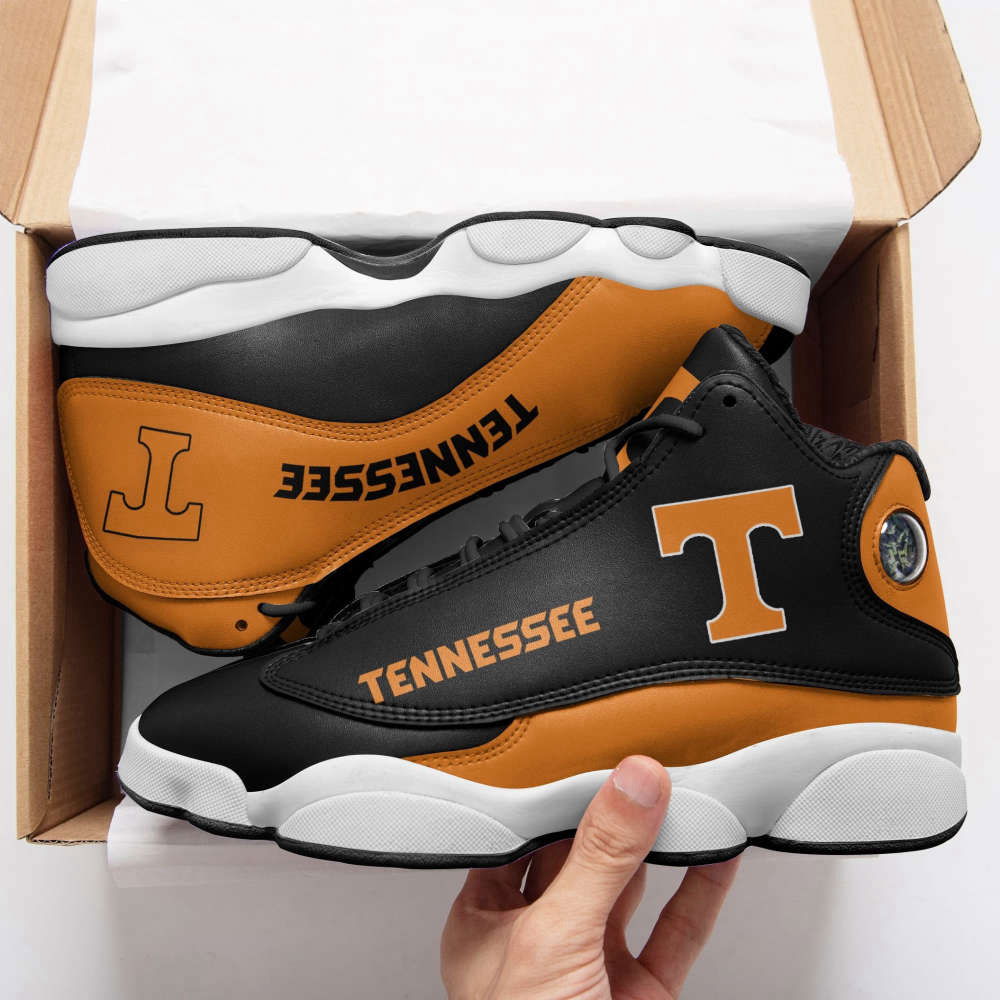 Sportswearmerch Tennessee Volunteers NCAA AJ13 Sneakers Shoes For Men And Women