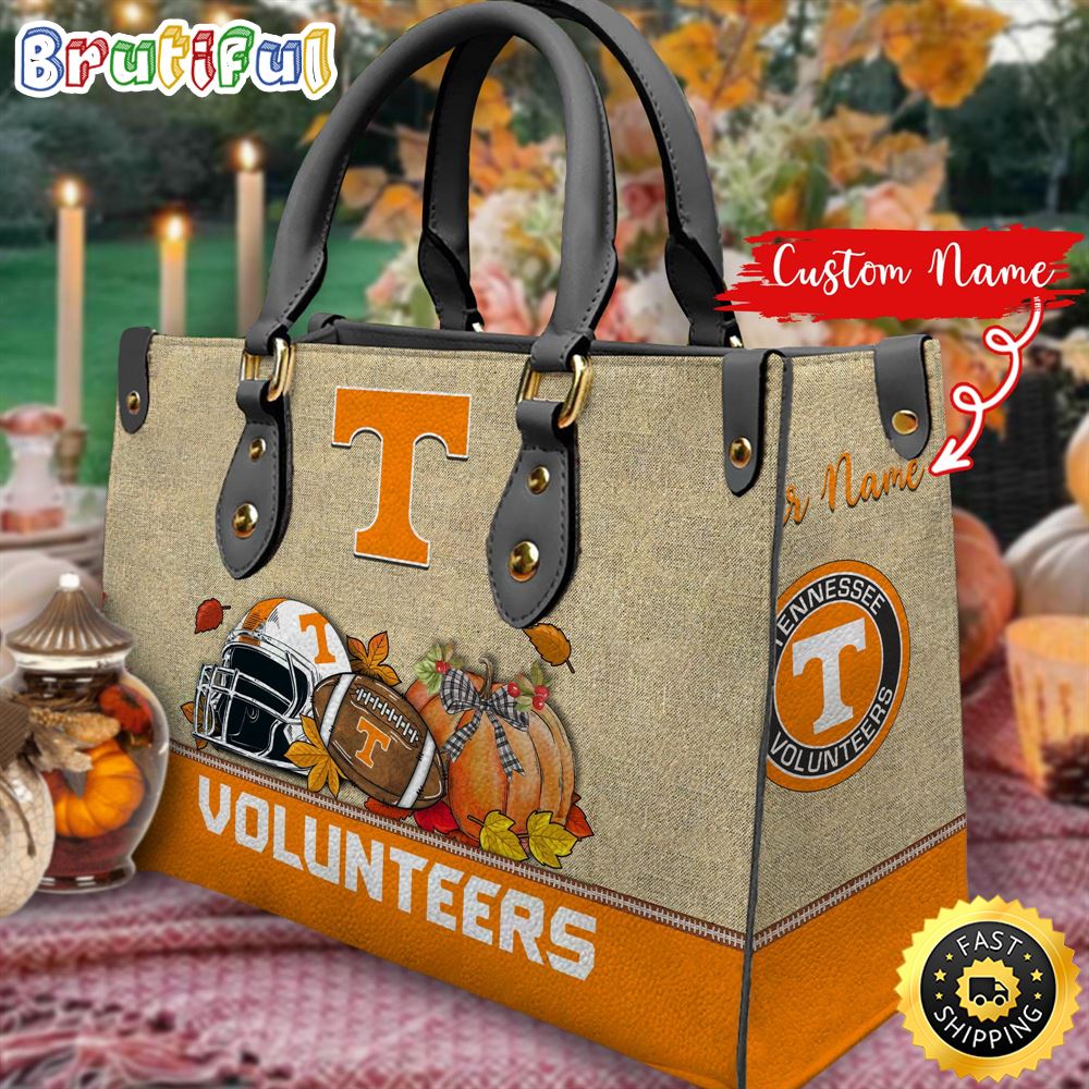 Sportswearmerch Tennessee Volunteers NCAA Autumn Leather Handbag For Fan