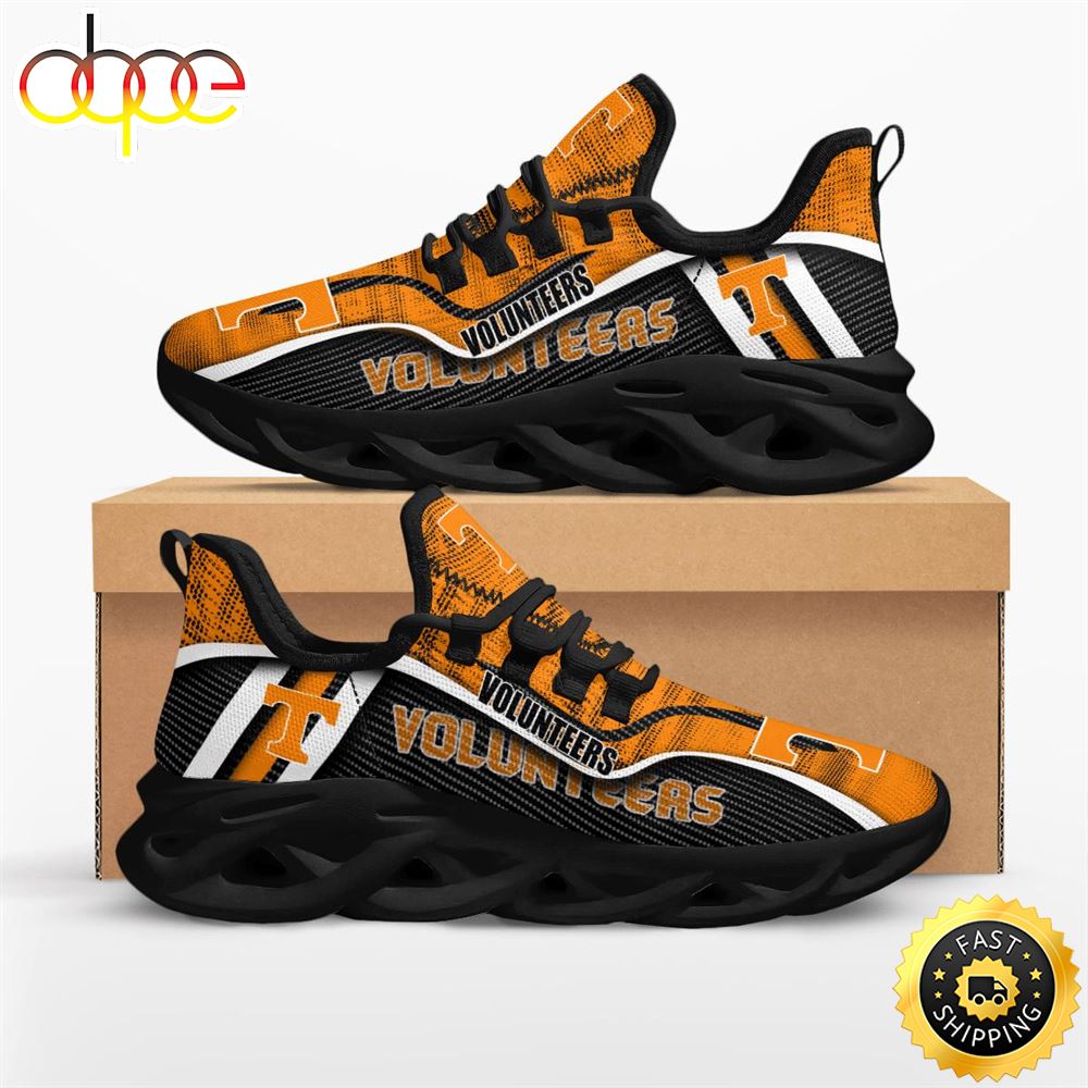 Sportswearmerch Tennessee Volunteers NCAA Jumpstart Max Soul Shoes Sneakers For Men And Women
