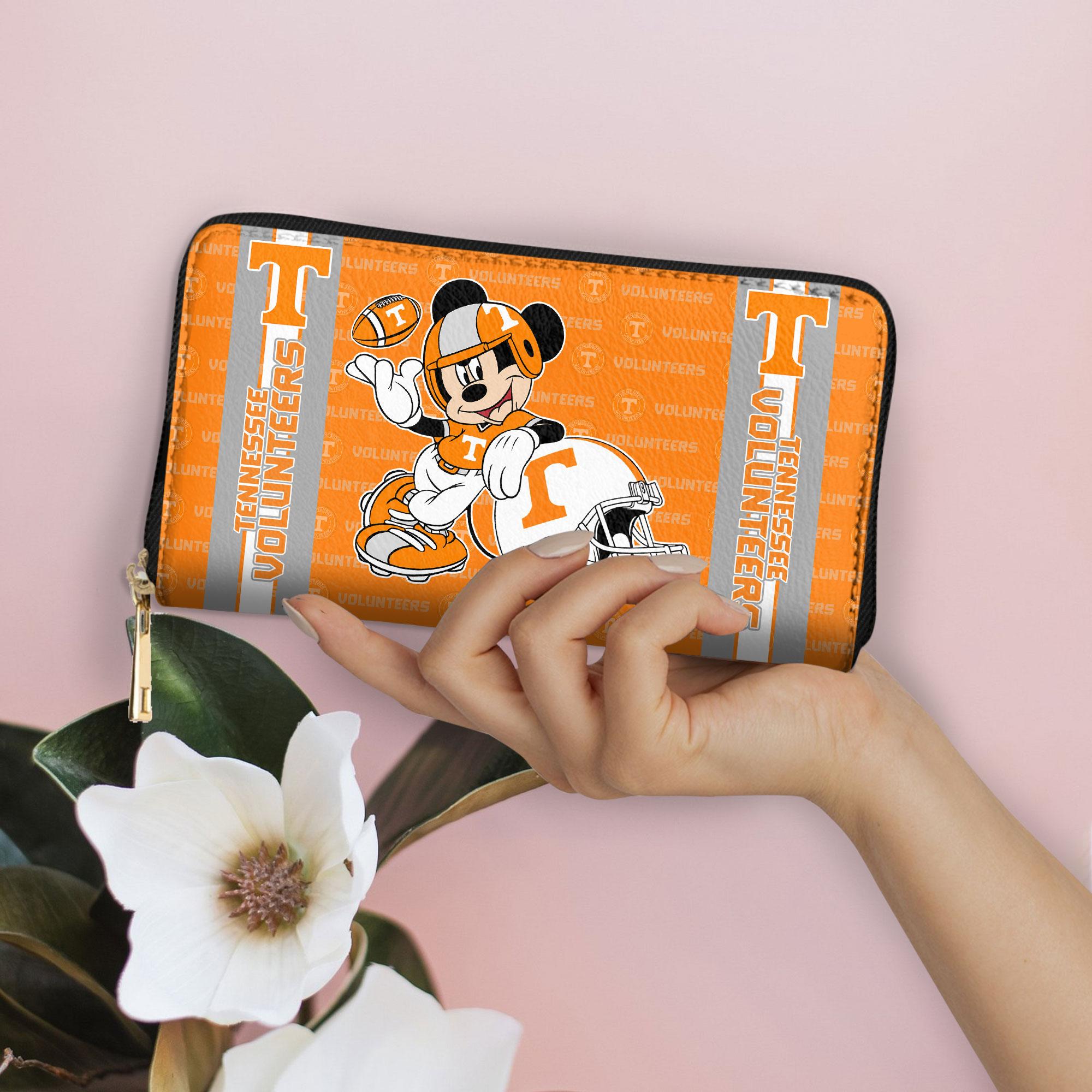 Sportswearmerch Tennessee Volunteers NCAA x Mickey Women Leather Handbag For Fan