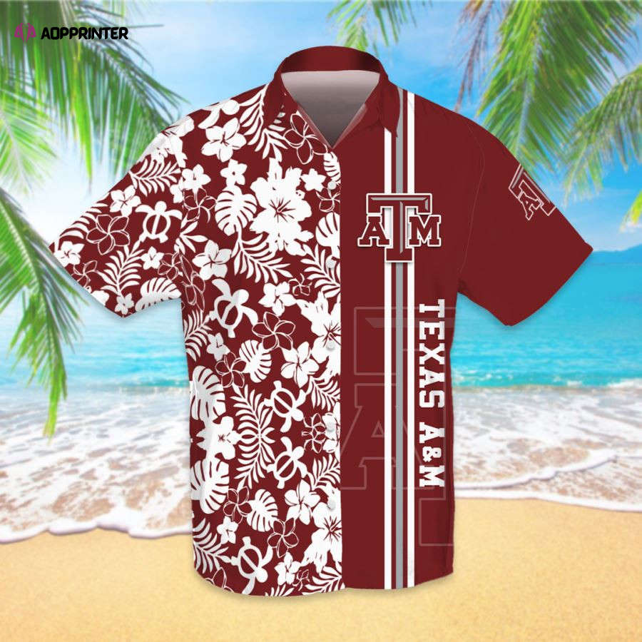 Sportswearmerch Texas A&M Aggies NCAA Personalized Hawaiian Shirt For Fan
