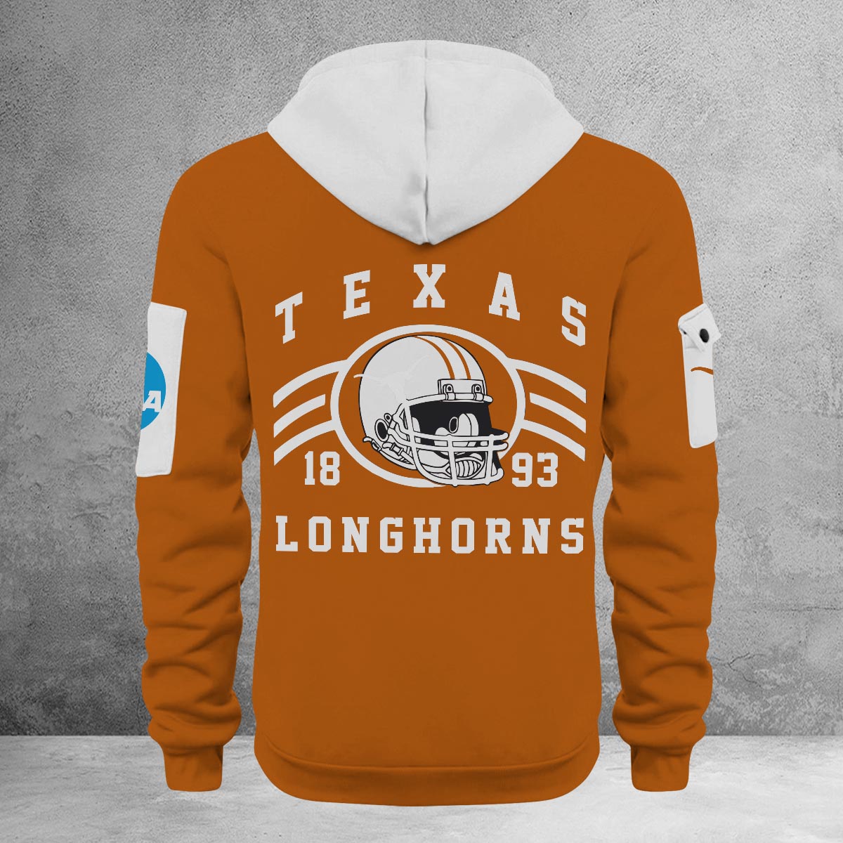 Sportswearmerch Texas Longhorns NCAA Half Zip Hoodie Personalized For Fan