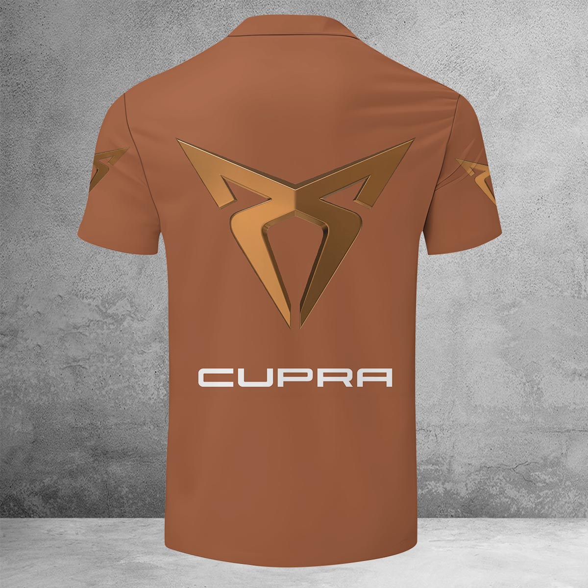 Sportswearmerch Texas Longhorns NCAA Lapel Zip Polo Shirt For Fan