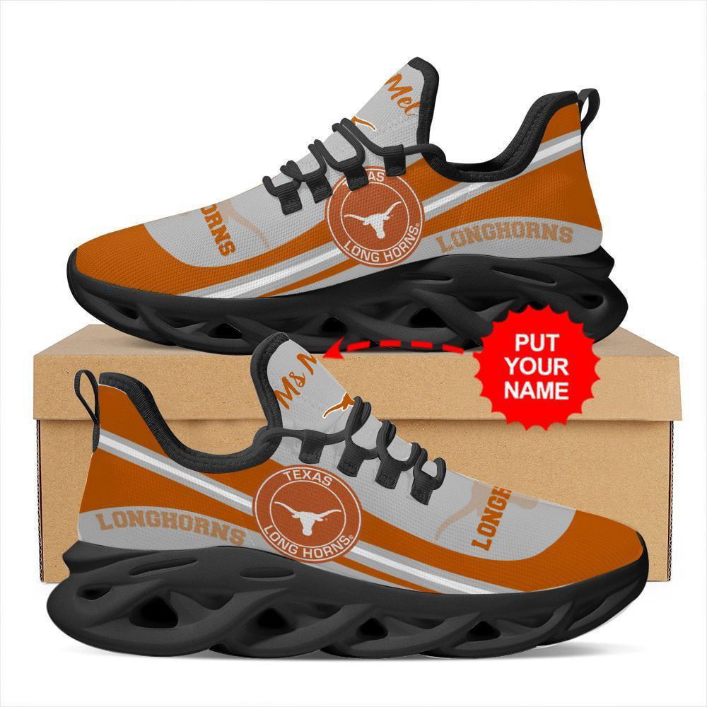Sportswearmerch Texas Longhorns NCAA Max Soul Shoes Sneakers For Men And Women