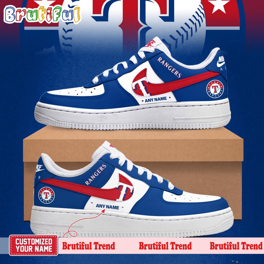 Sportswearmerch Texas Rangers MLB Adrian To The Hall Of Fame Air Low-Top Shoes For Men And Women