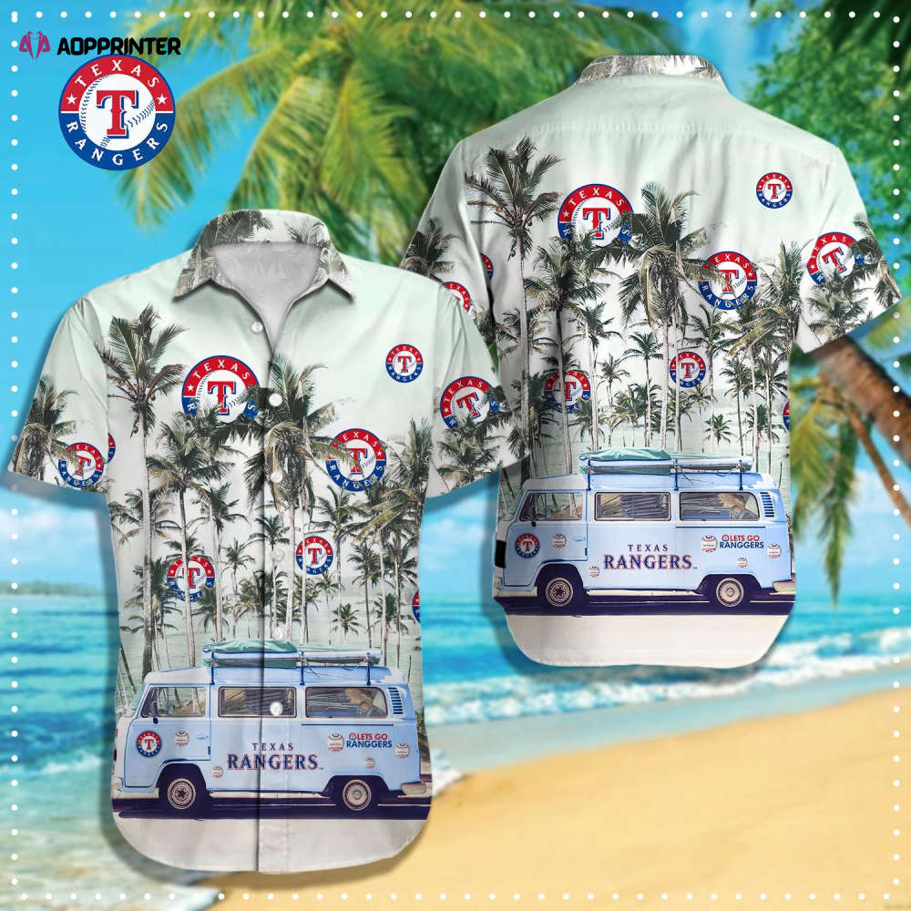 Sportswearmerch Texas Rangers MLB Personalized Hawaiian Shirt For Fan