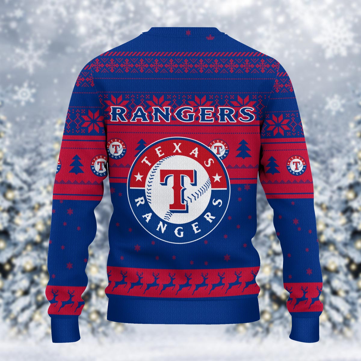 Sportswearmerch Texas Rangers MLB x Grinch Christmas Ugly Sweater For Fans