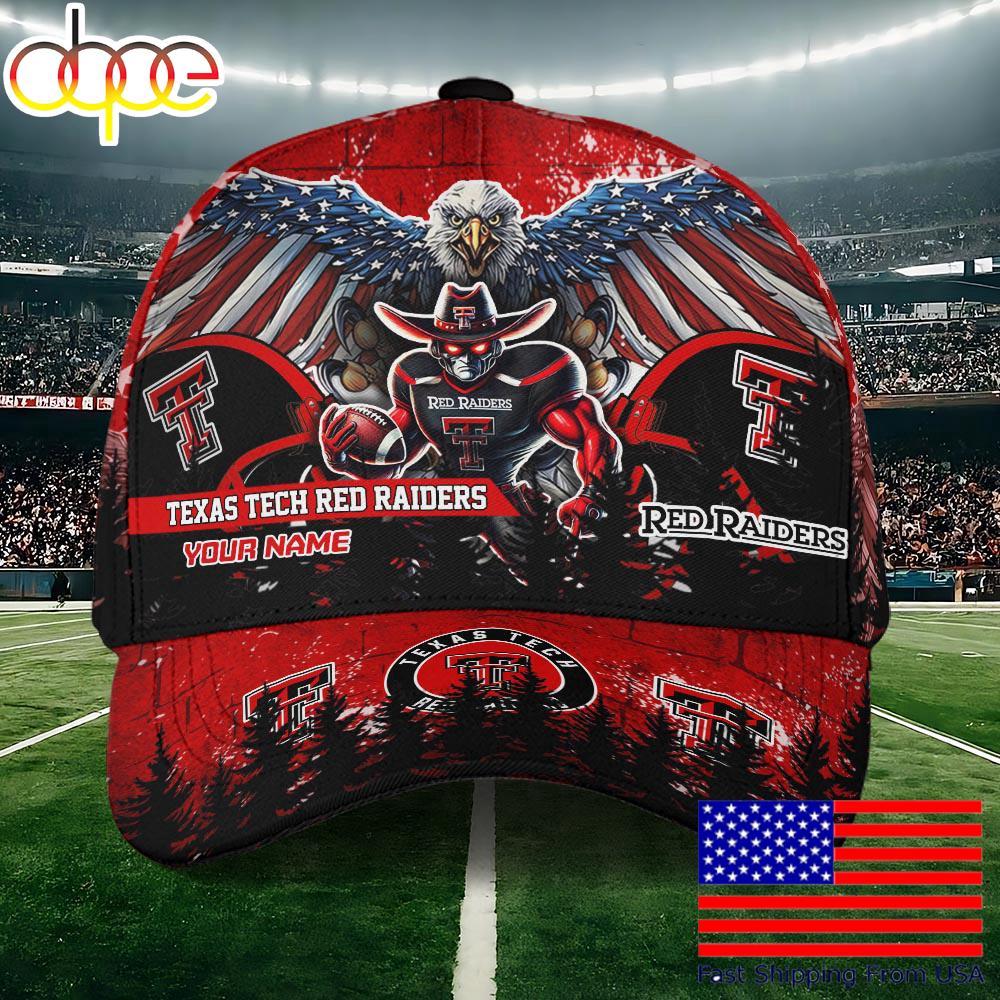 Sportswearmerch Texas Tech Red Raiders NCAA Classic Cap For Fan