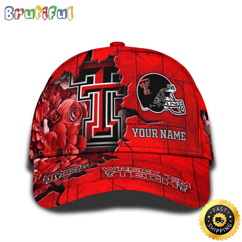 Sportswearmerch Texas Tech Red Raiders NCAA Classic Cap For Fan