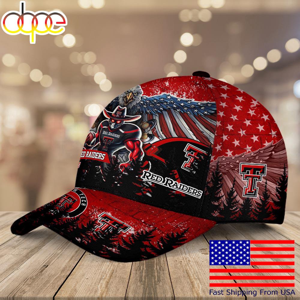 Sportswearmerch Texas Tech Red Raiders NCAA Classic Cap For Fan
