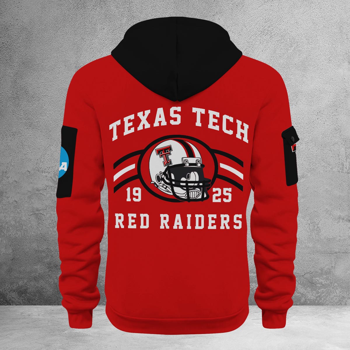 Sportswearmerch Texas Tech Red Raiders NCAA Half Zip Hoodie Personalized For Fan