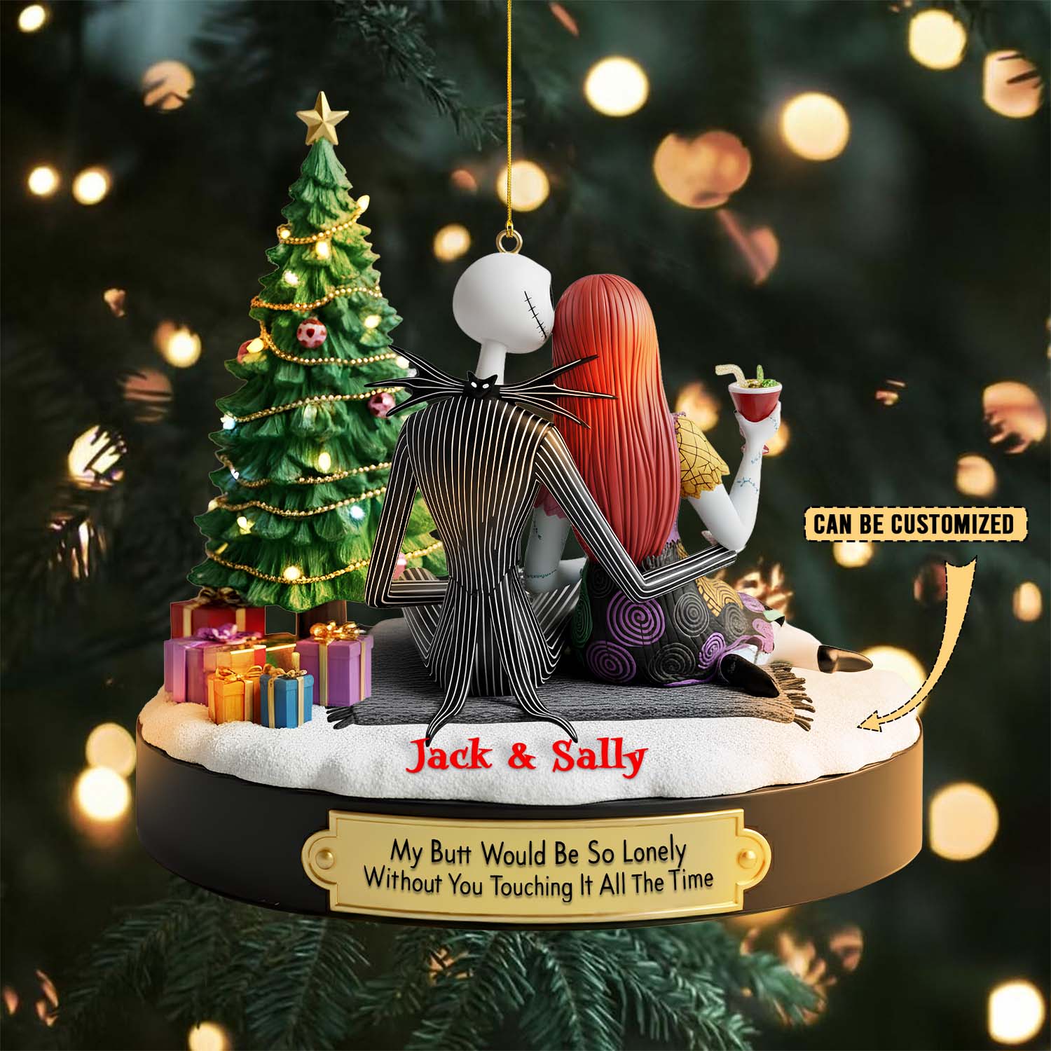Sportswearmerch The Nightmare Before Christmas Acrylic Ornament Gift For Fans