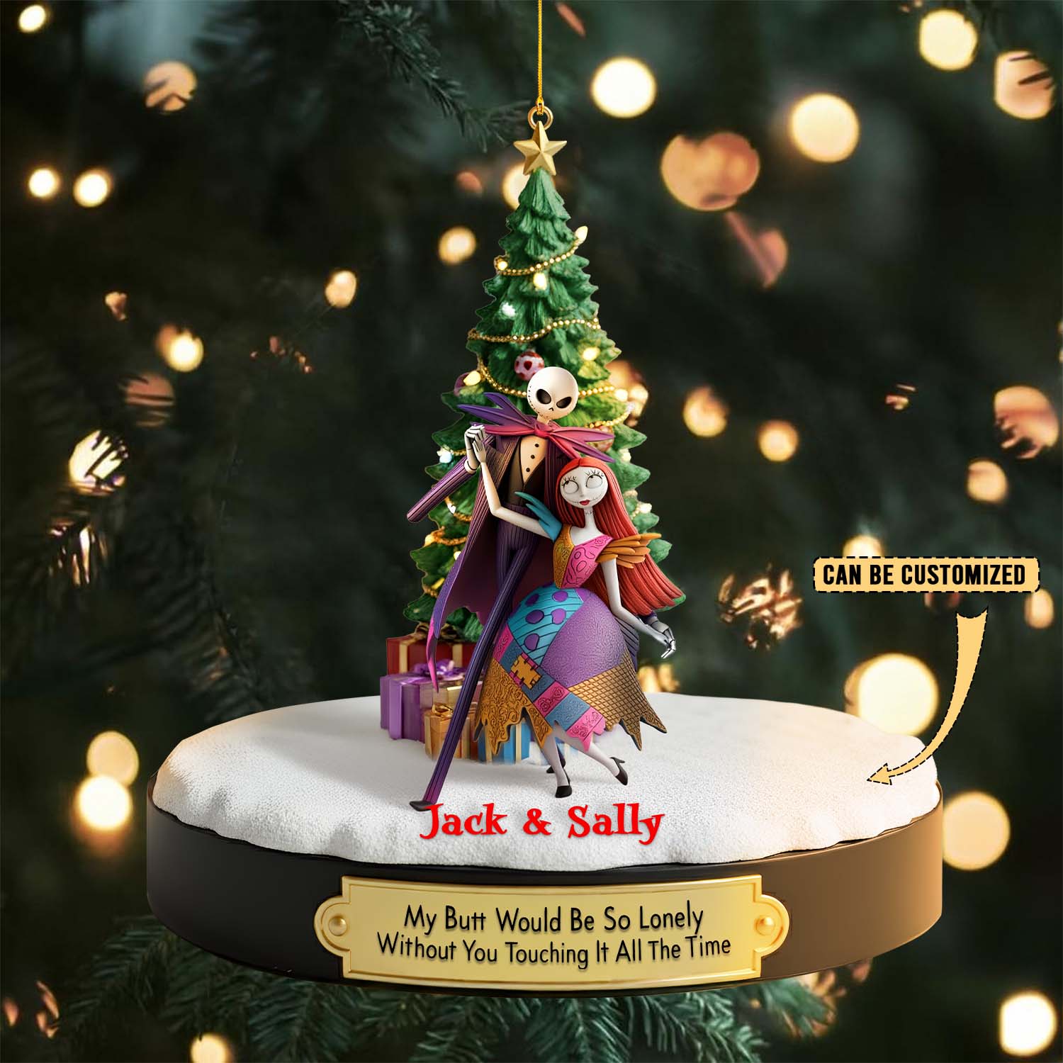 Sportswearmerch The Nightmare Before Christmas Acrylic Ornament Gift For Fans
