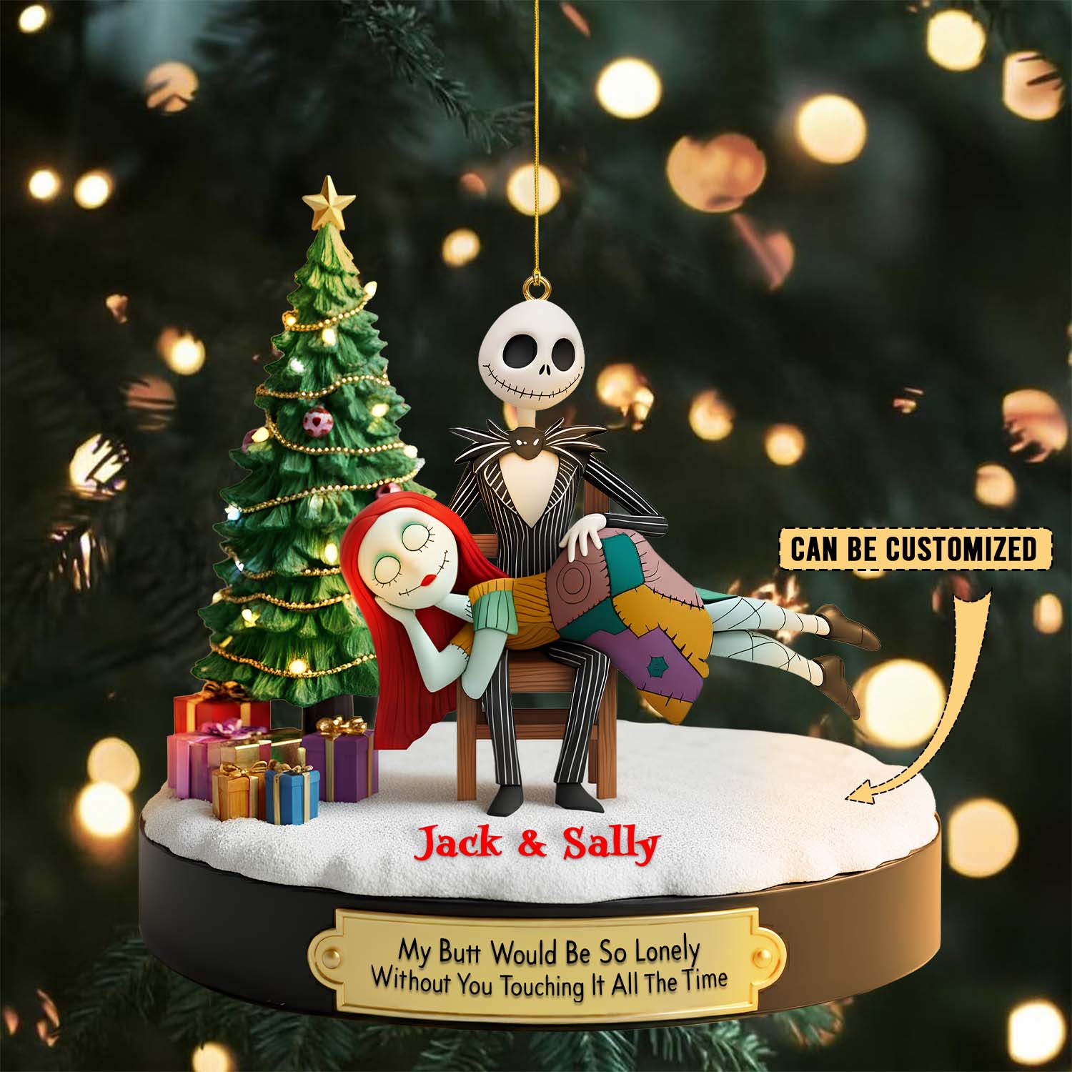 Sportswearmerch The Nightmare Before Christmas Acrylic Ornament Gift For Fans
