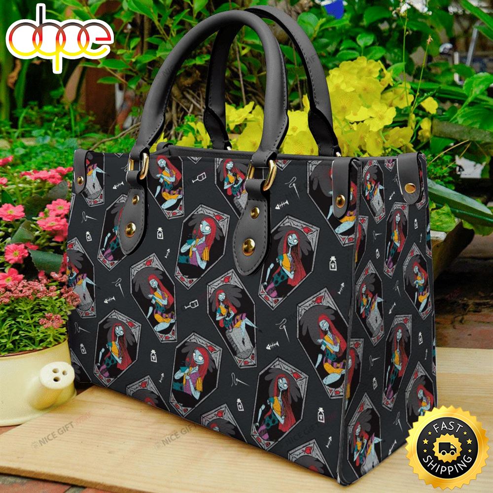 Sportswearmerch The Nightmare Before Movie Christmas Sally Women Leather Bag For Fan