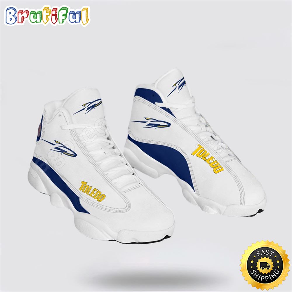 Sportswearmerch Toledo Rockets NCAA AJ13 Sneakers Shoes For Men And Women