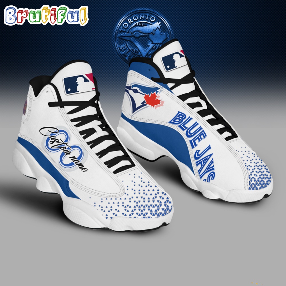 Sportswearmerch Toronto Blue Jays MLB AJ13 Sneakers Shoes For Men And Women