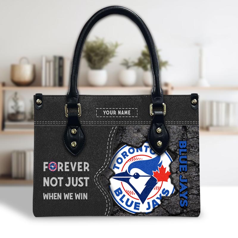 Sportswearmerch Toronto Blue Jays MLB Leather Handbag For Fan