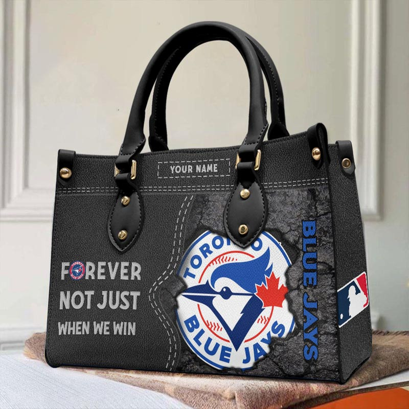 Sportswearmerch Toronto Blue Jays MLB Leather Handbag For Fan