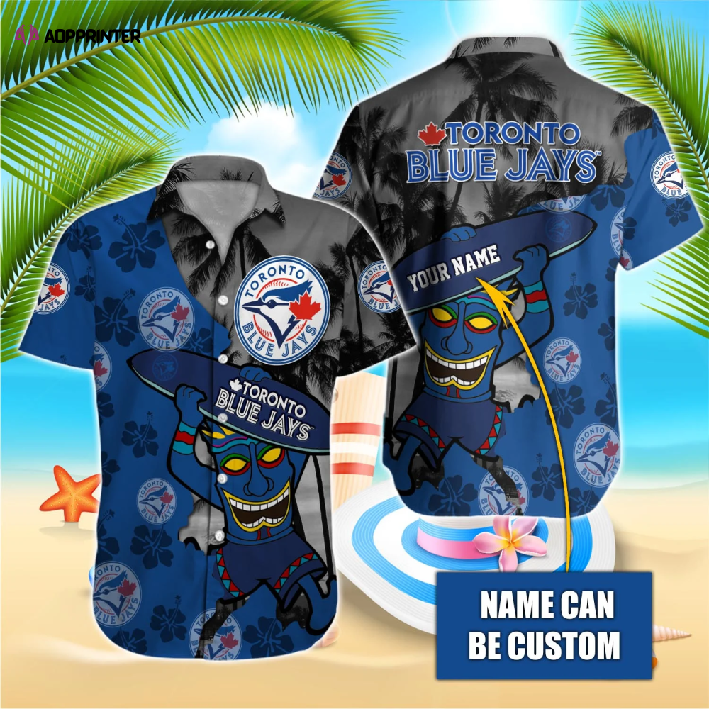 Sportswearmerch Toronto Blue Jays MLB Personalized Hawaiian Shirt For Fan