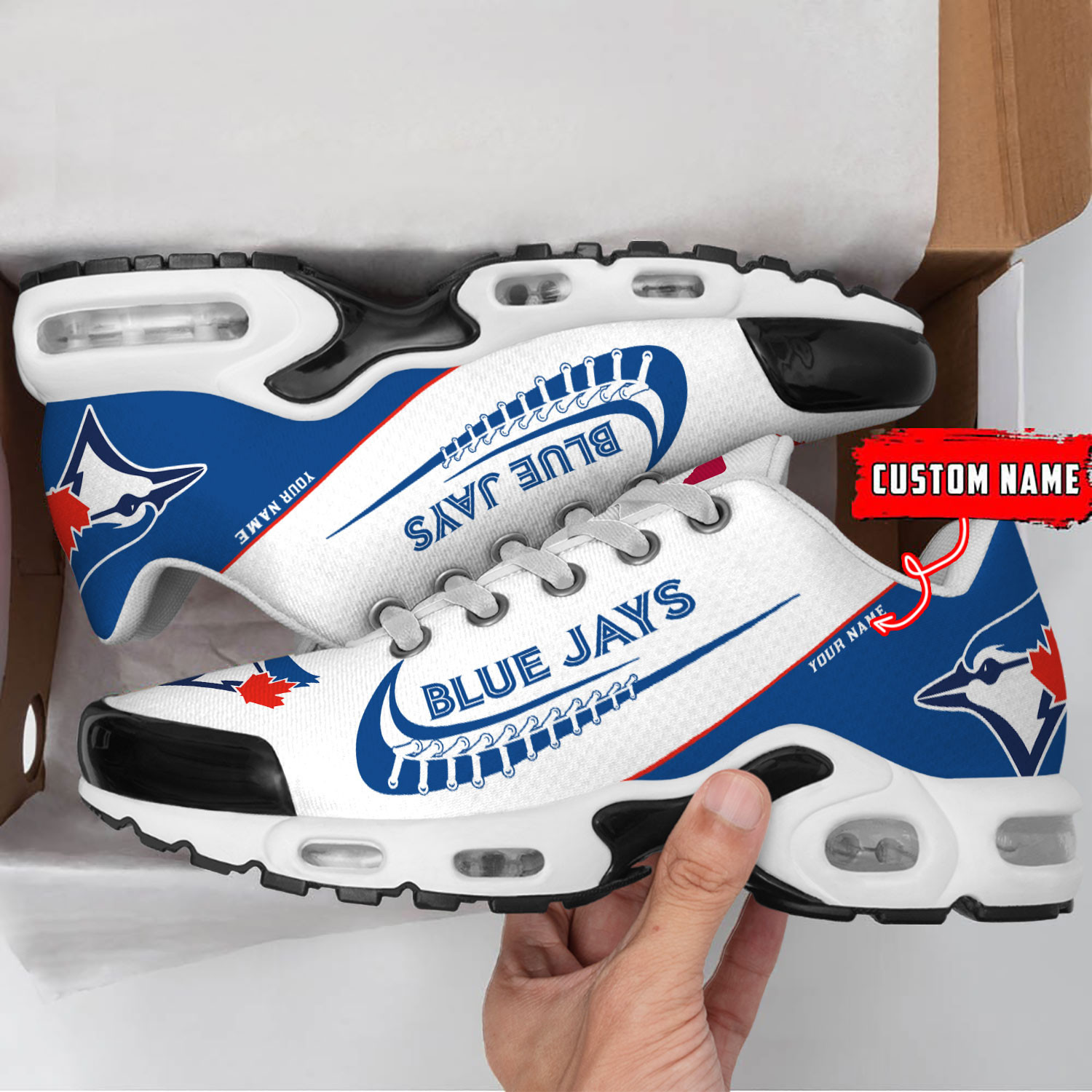 Sportswearmerch Toronto Blue Jays MLB TN Shoes Sneakers For Men And Women