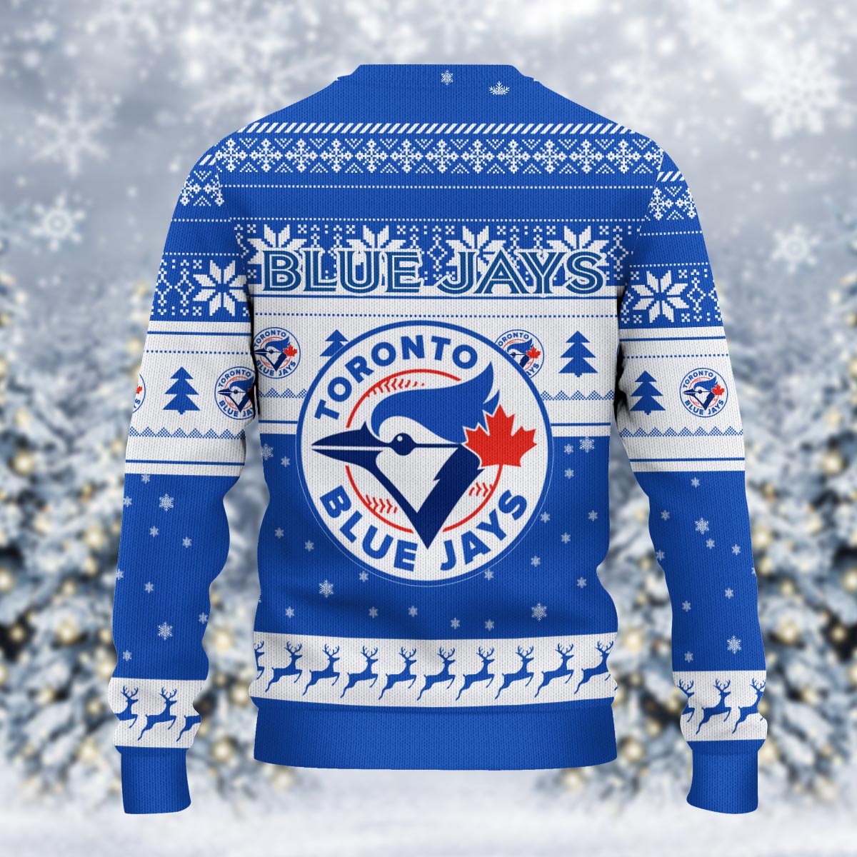 Sportswearmerch Toronto Blue Jays MLB x Grinch Christmas Ugly Sweater For Fans