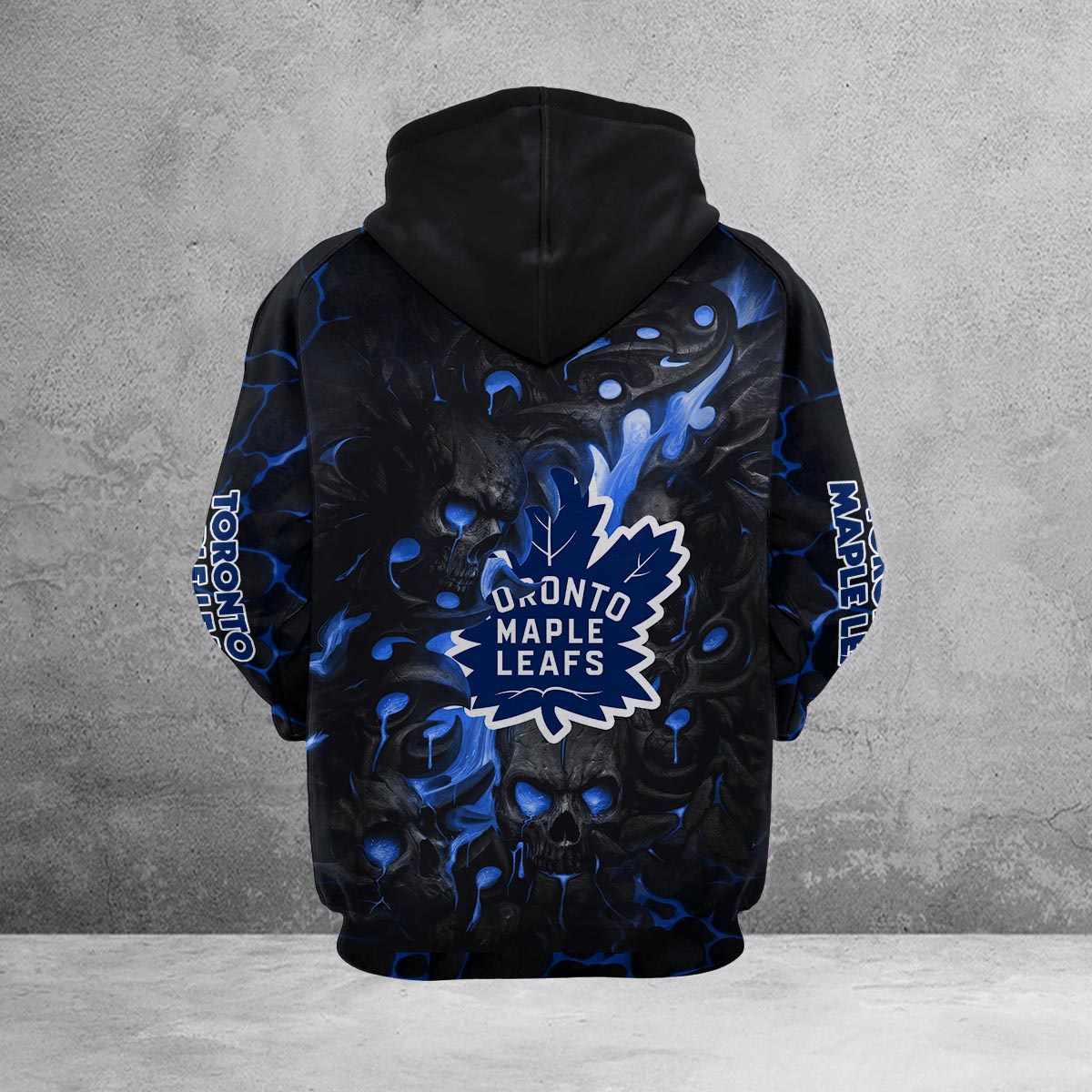Sportswearmerch Toronto Maple Leafs NHL Lava Skull Hoodie For Fan