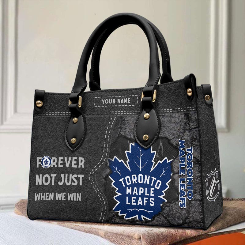 Sportswearmerch Toronto Maple Leafs NHL Leather Handbag For Fan