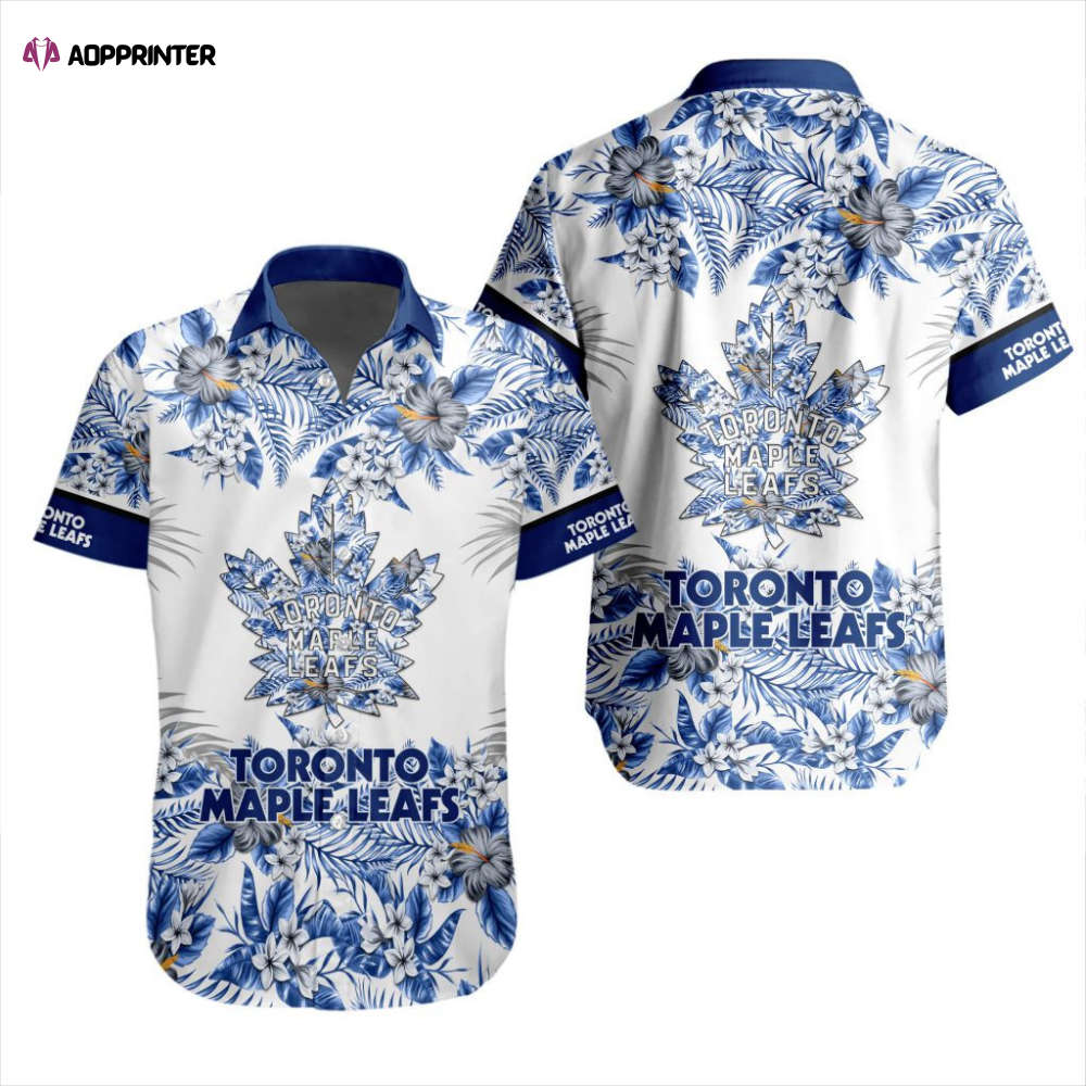 Sportswearmerch Toronto Maple Leafs NHL Personalized Hawaiian Shirt For Fan