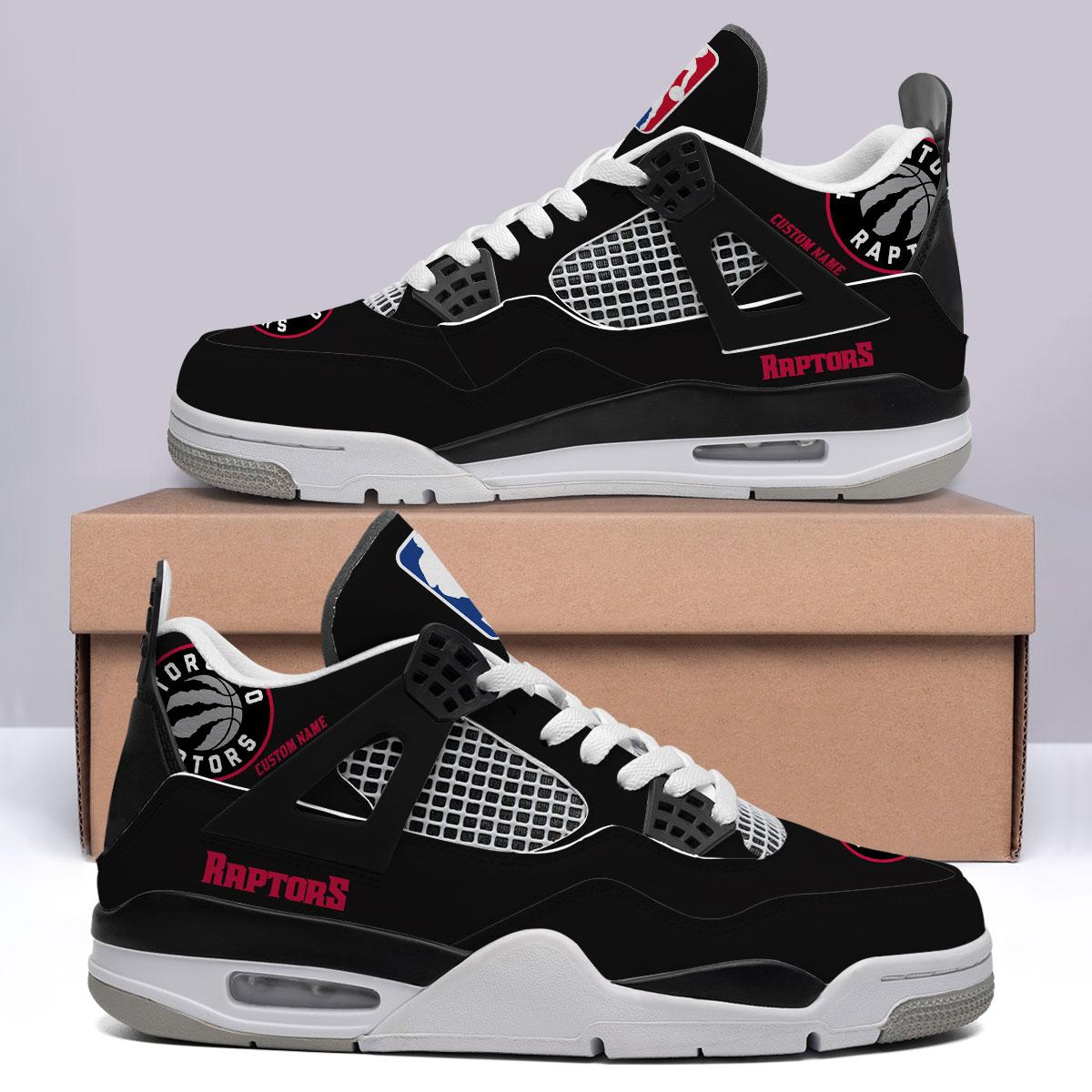 Sportswearmerch Toronto Raptors NBA Air Jordan 4 SnAJ4 Sneakers Shoes For Men And Women