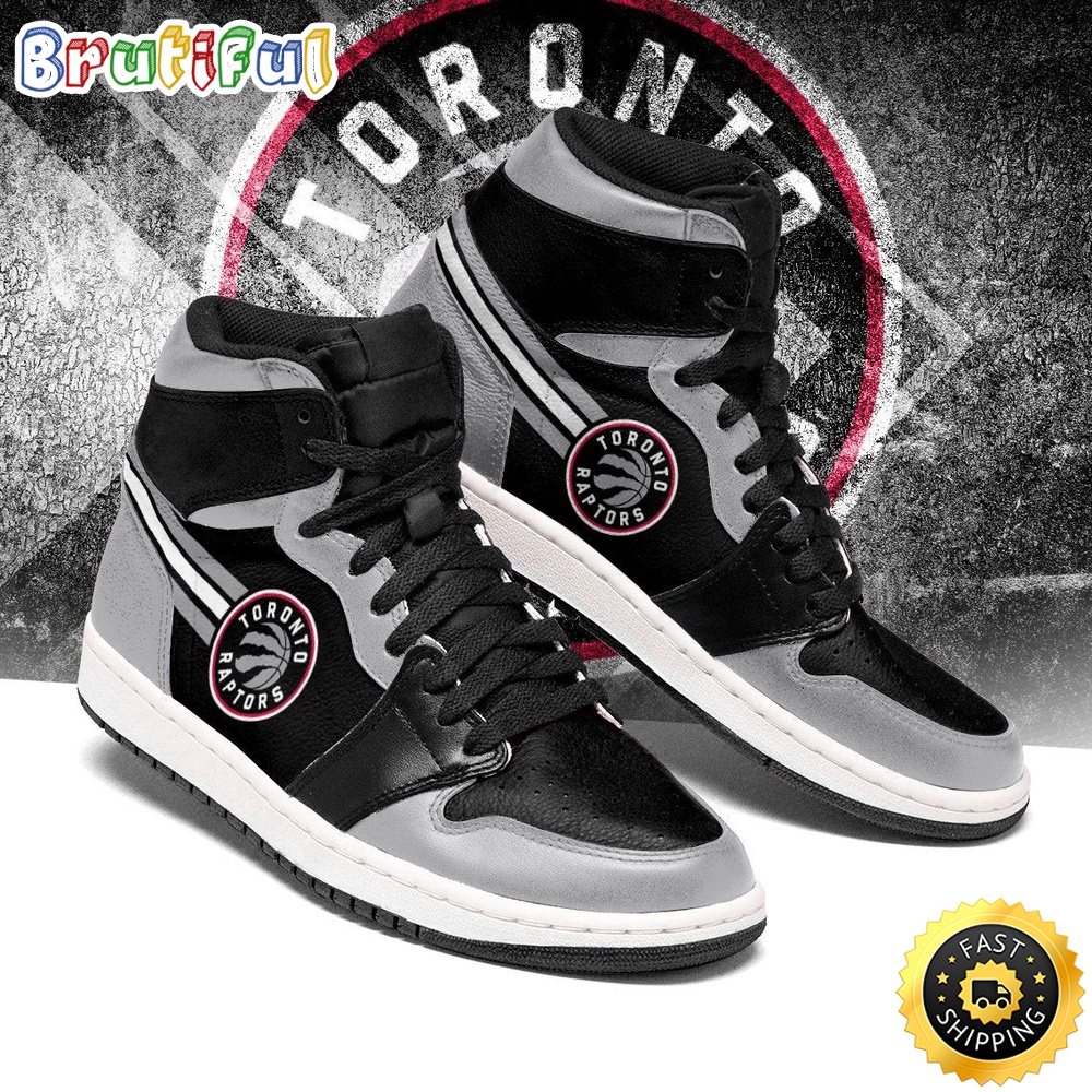 Sportswearmerch Toronto Raptors NBA AJ1 High Sneakers Shoes For Men And Women