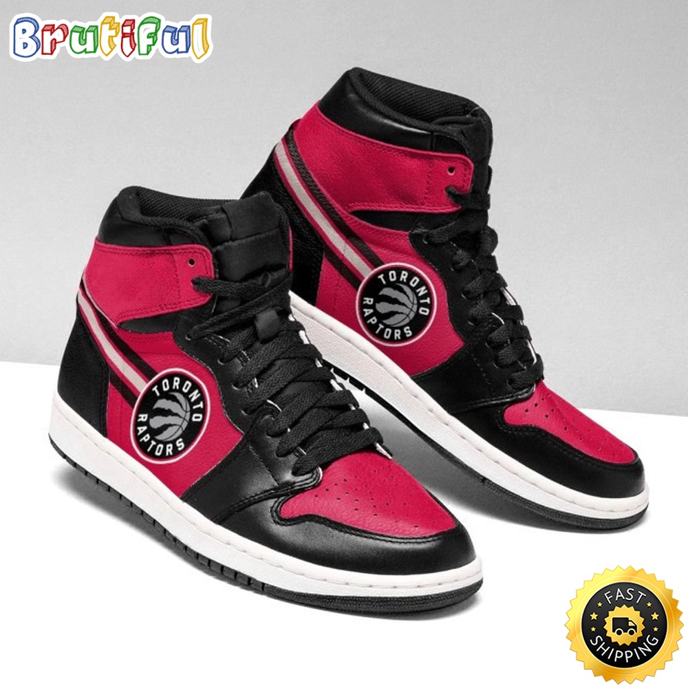 Sportswearmerch Toronto Raptors NBA AJ1 High Sneakers Shoes For Men And Women
