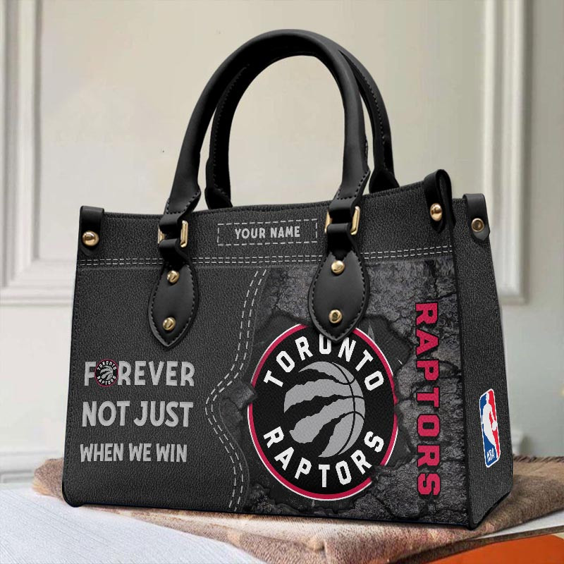 Sportswearmerch Toronto Raptors NBA Leather Handbag For Fan