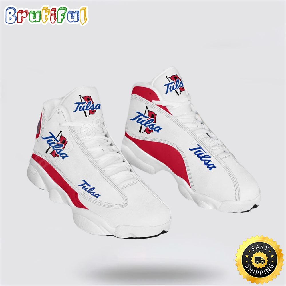 Sportswearmerch Tulsa Golden Hurricane NCAA AJ13 Sneakers Shoes For Men And Women