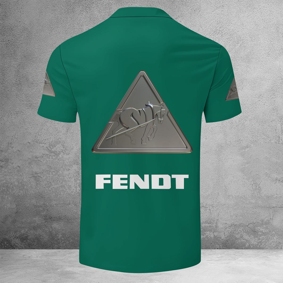 Sportswearmerch TYM Tractors Lapel Zip Polo Shirt For Fan