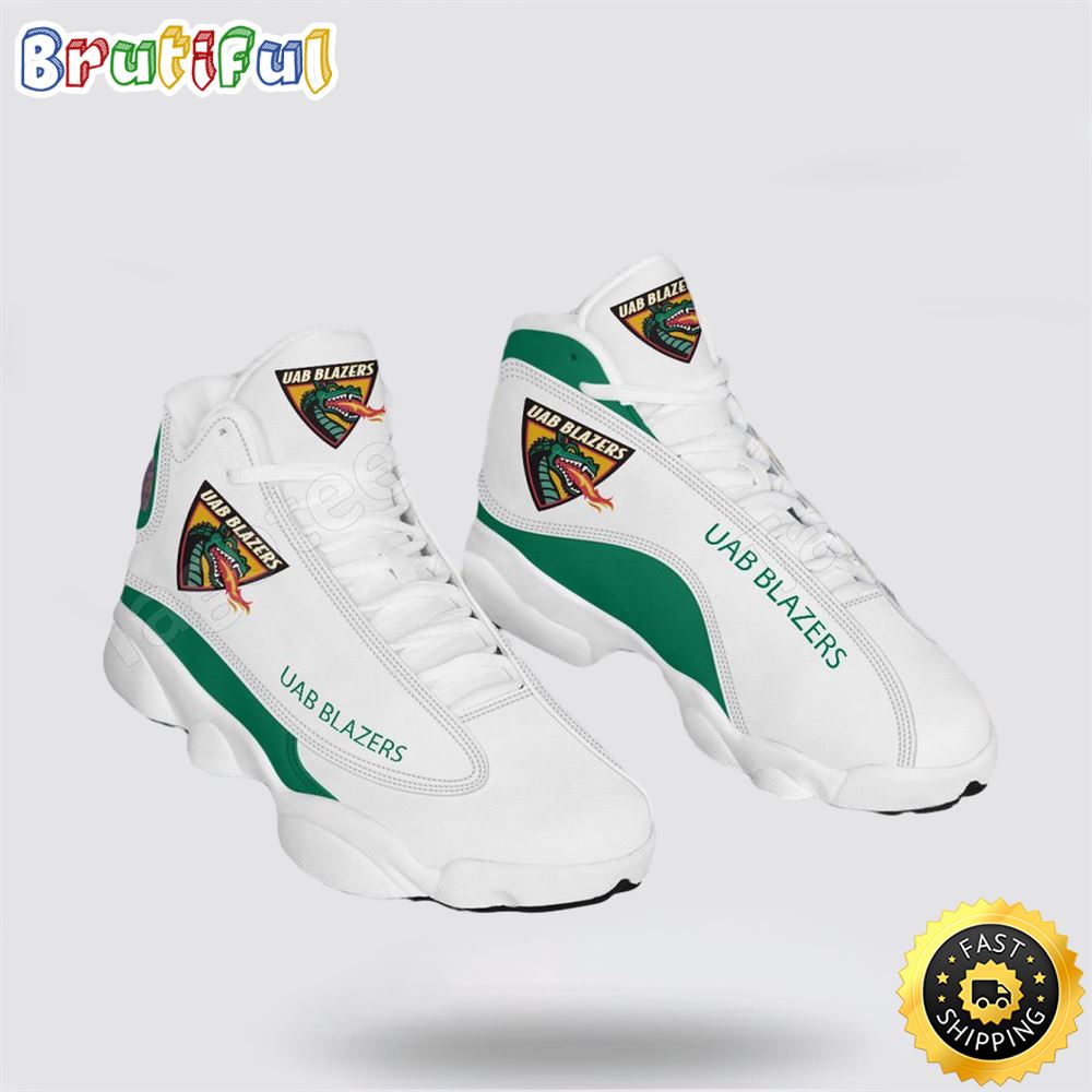 Sportswearmerch UAB Blazers NCAA AJ13 Sneakers Shoes For Men And Women