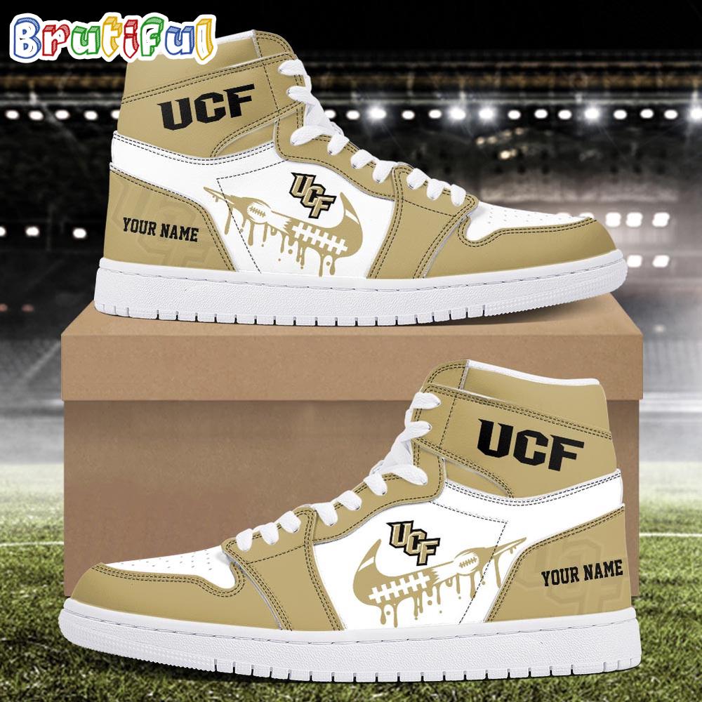 Sportswearmerch UCF Knights NCAA AJ1 High Sneakers Shoes For Men And Women