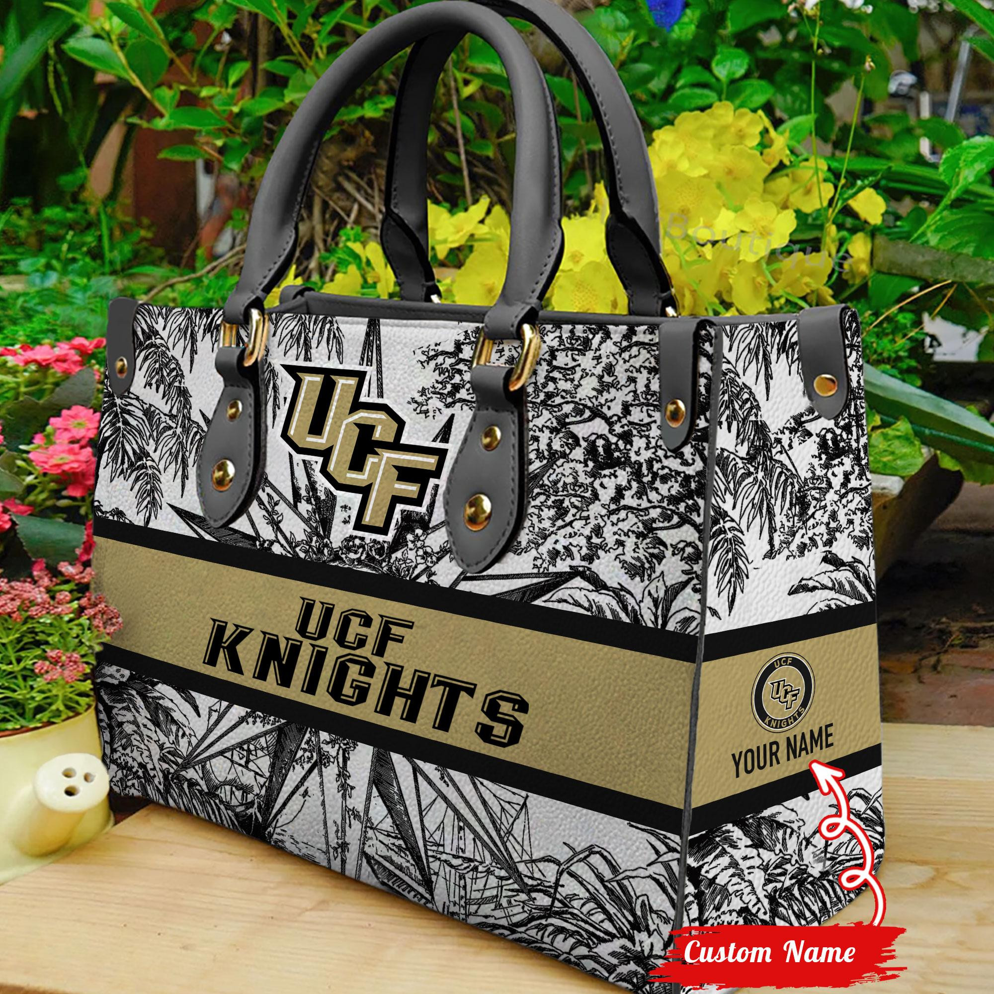 Sportswearmerch UCF Knights NCAA Women Leather Handbag For Fan