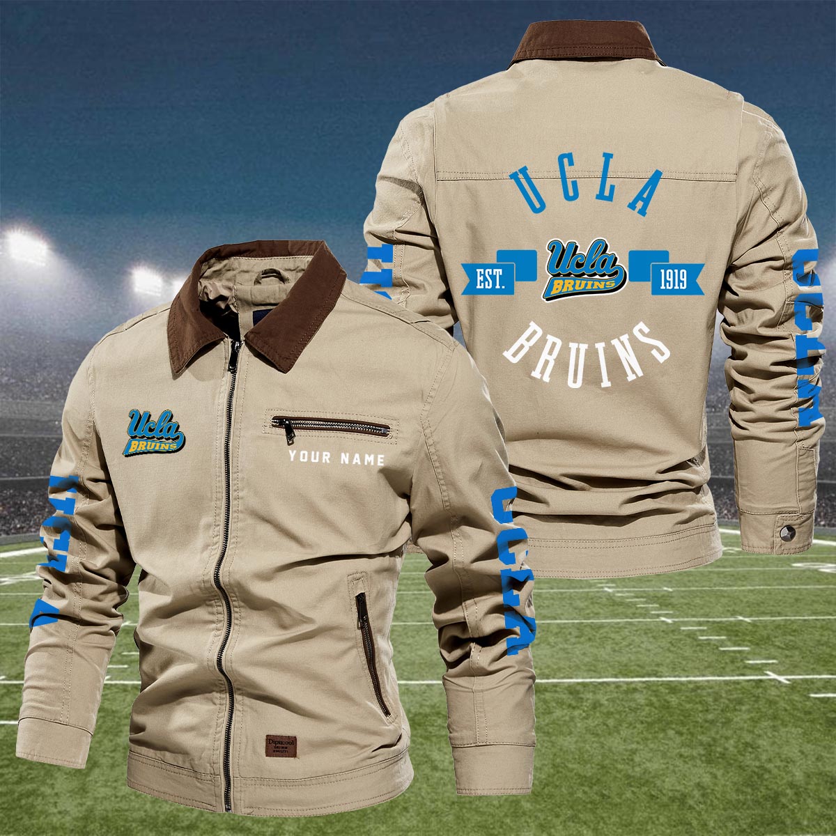Sportswearmerch UCLA Bruins NCAA Lapel Jacket For Fan