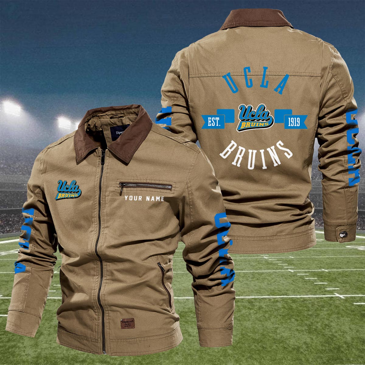 Sportswearmerch UCLA Bruins NCAA Lapel Jacket For Fan