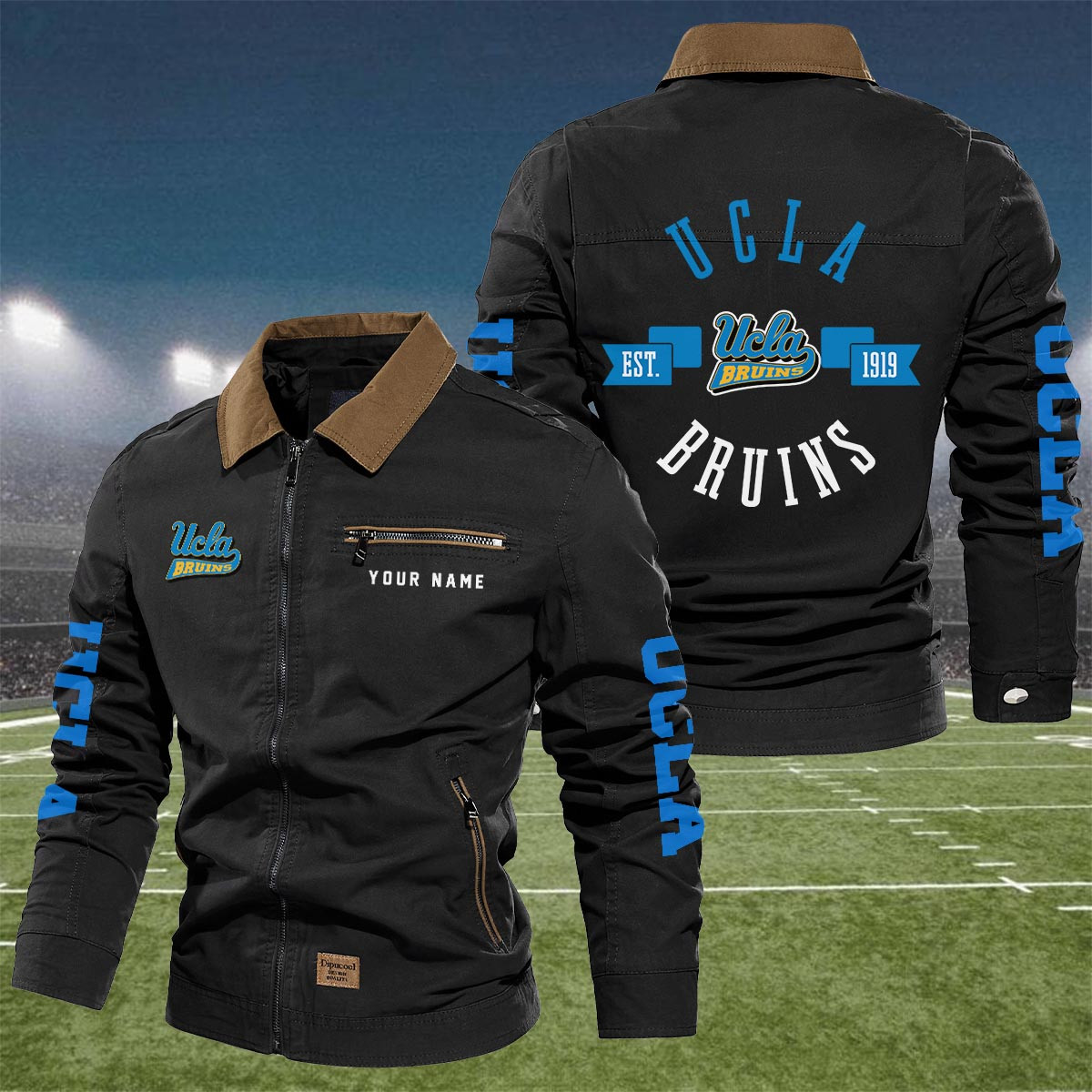 Sportswearmerch UCLA Bruins NCAA Lapel Jacket For Fan