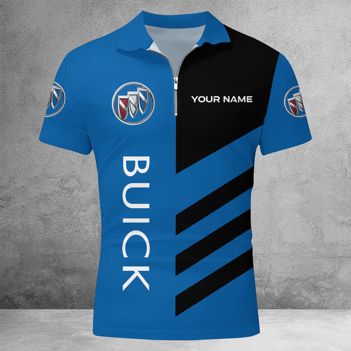 Sportswearmerch UCLA Bruins NCAA Lapel Zip Polo Shirt For Fan