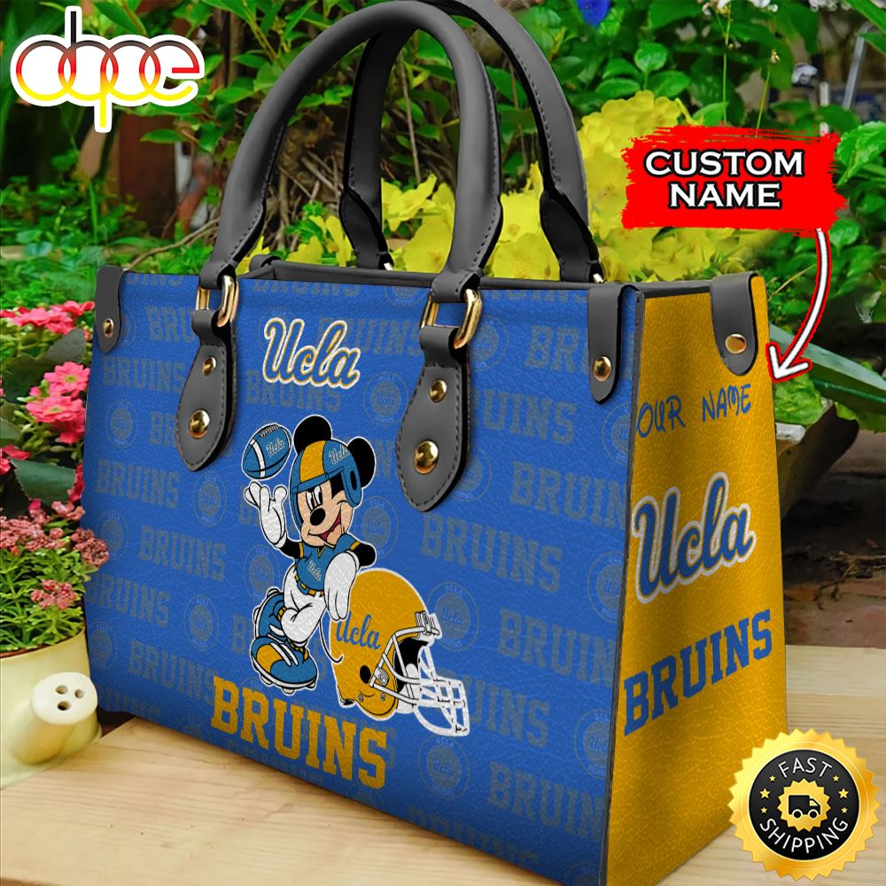 Sportswearmerch UCLA Bruins NCAA Mickey Leather Bag For Fan