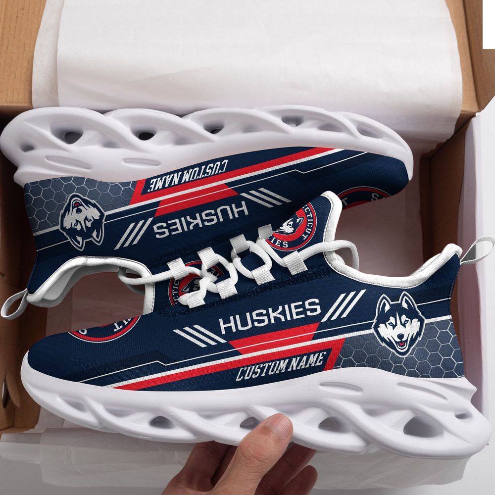 Sportswearmerch UConn Huskies NCAA Max Soul Shoes Sneakers For Men And Women