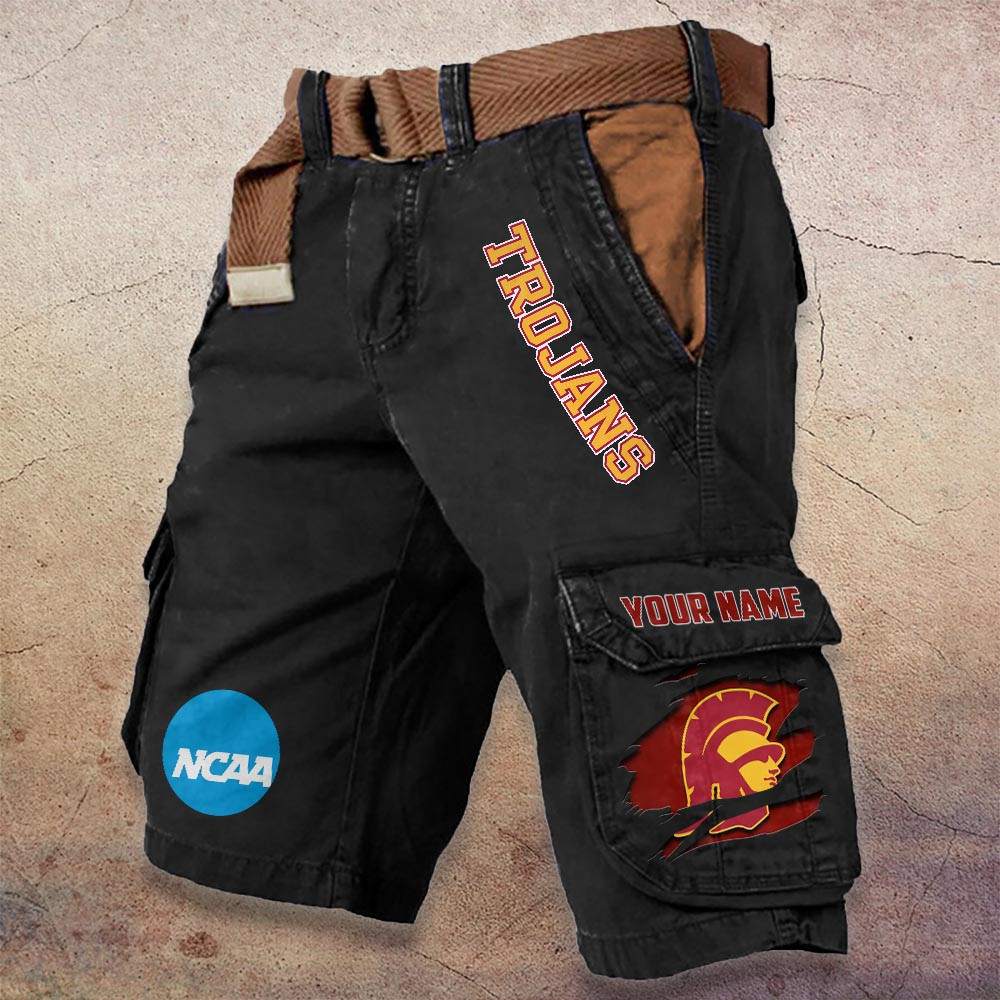 Sportswearmerch USC Trojans NCAA Denim Short For Fan