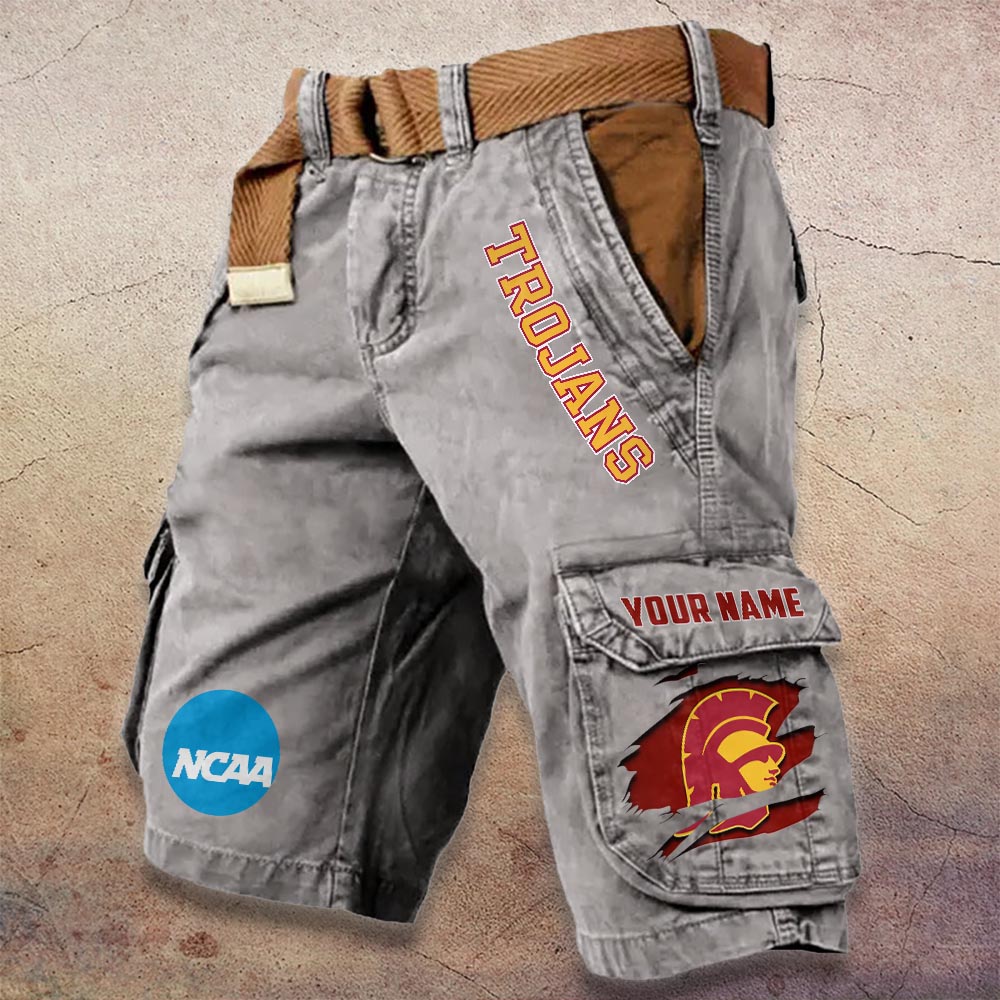 Sportswearmerch USC Trojans NCAA Denim Short For Fan